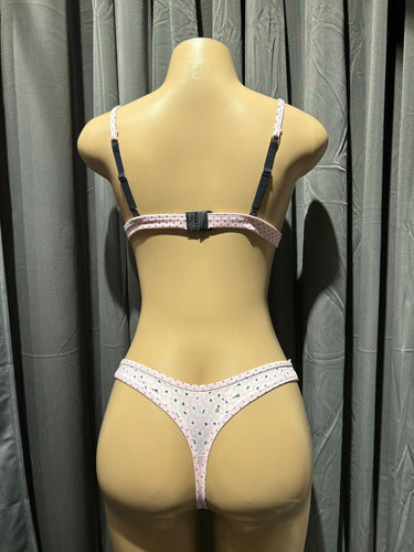 Conjunto De Lenceria Soutien Y Bombacha Marcela Koury 5579