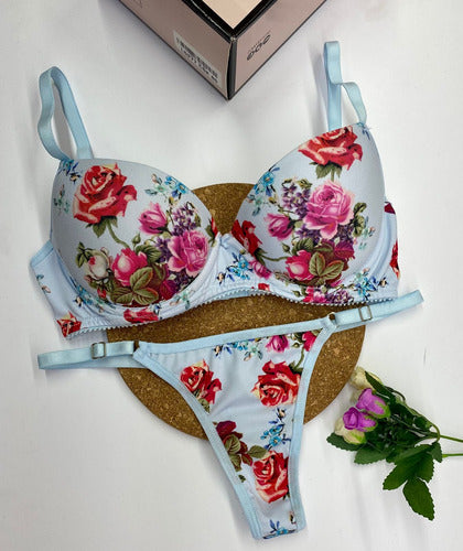 Conjunto De Lenceria Soutien Y Bombacha Lody 5277