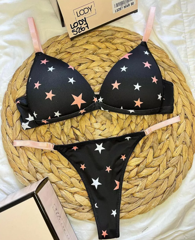 Conjunto De Lenceria Soutien Y Bombacha Lody 5267