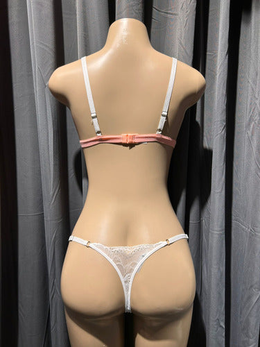 Conjunto De Lenceria Soutien Y Bombacha Andressa 1251