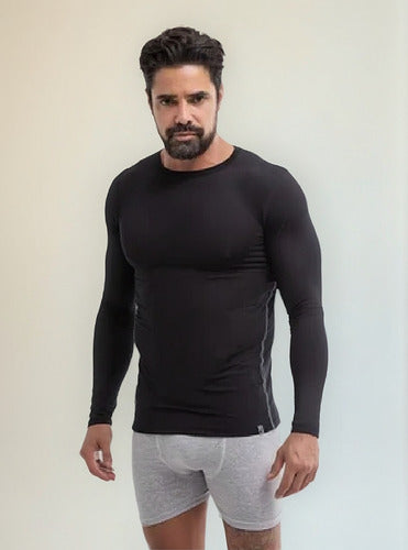 Camiseta Termica Dry Fit De Hombre Dufour 11945