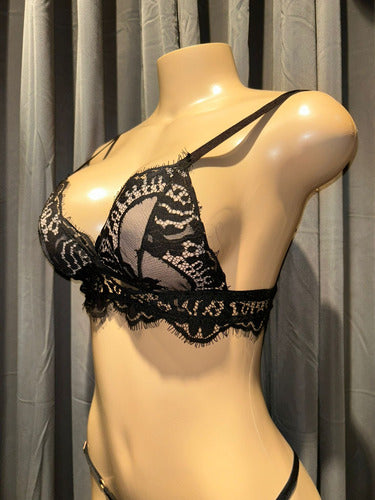 Conjunto De Lenceria Soutien Y Bombacha Andressa 5627