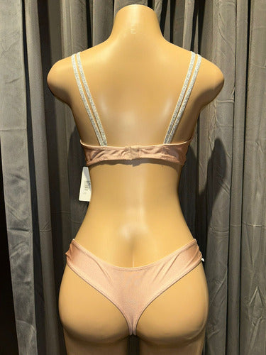 Conjunto De Lenceria Soutien Y Bombacha Kaury 8095