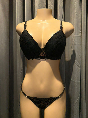Conjunto De Lencería Soutien Y Bombacha Natubel 322