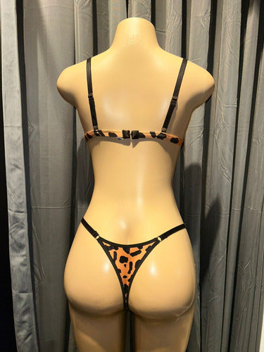 Conjunto De Lenceria Soutien Y Bombacha Andressa 5705