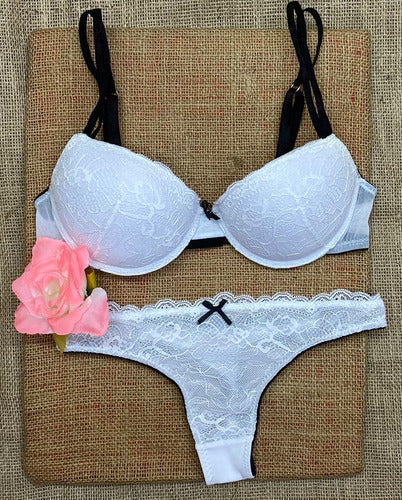 Conjunto De Lenceria Soutien Y Bombacha Lody 5322
