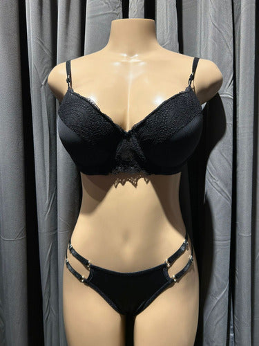 Conjunto De Lencería Soutien Y Bombacha Natubel 398e