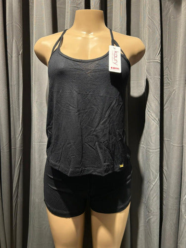 Pijama De Modal Musculosa Y Short Kaury 8155