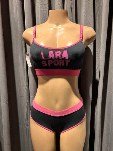 Conjunto Deportivo De Algodón Y Lycra Lara Sport 5700