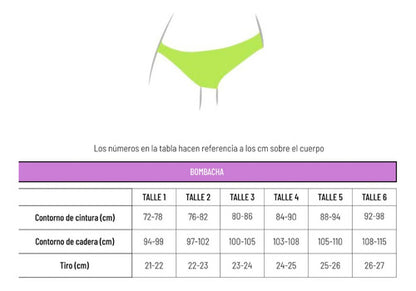 Malla Bombacha Mini Short Liso Kiero 4020 Negro