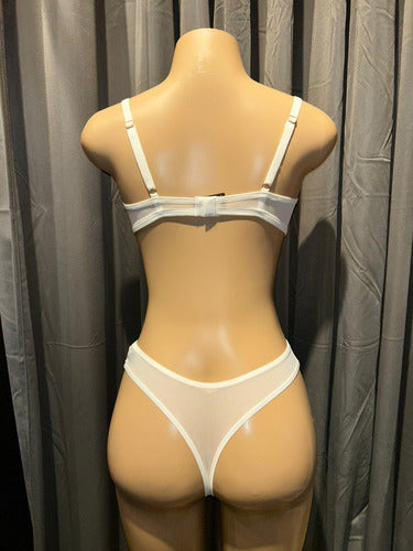 Conjunto De Lenceria Soutien Y Bombacha Kaury 8179