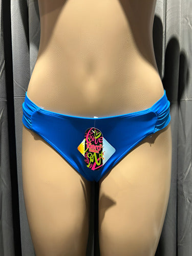 Malla Bombacha Colaless Lisa Con Frunce Kiero 4101