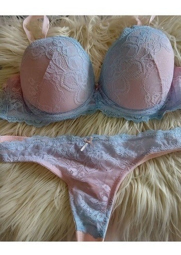 Conjunto De Lenceria Soutien Y Bombacha Lody 5269