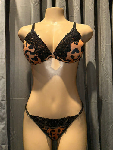 Conjunto De Lenceria Soutien Y Bombacha Andressa 5705