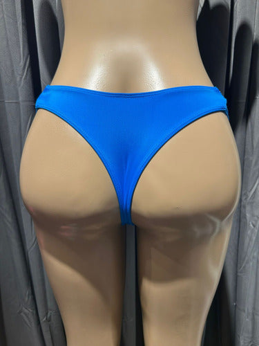 Malla Bombacha Colaless Lisa Con Frunce Kiero 4101
