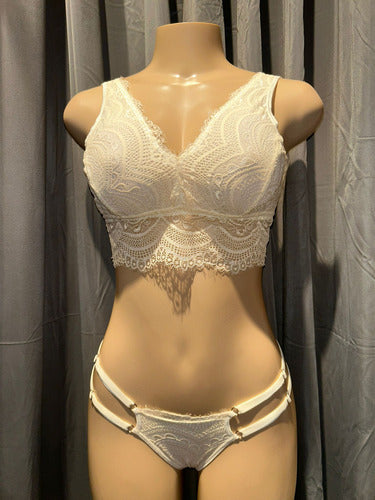 Conjunto De Lenceria Brassier Y Bombacha Colaless Natubel 89