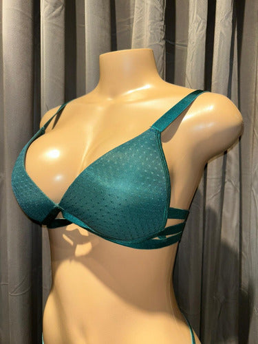 Conjunto De Lenceria Soutien Y Bombacha Sigry 1341