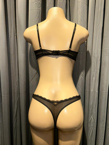 Conjunto De Lenceria Soutien Y Bombacha Kaury 8146