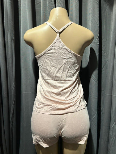 Pijama De Modal Musculosa Y Short Kaury 8155