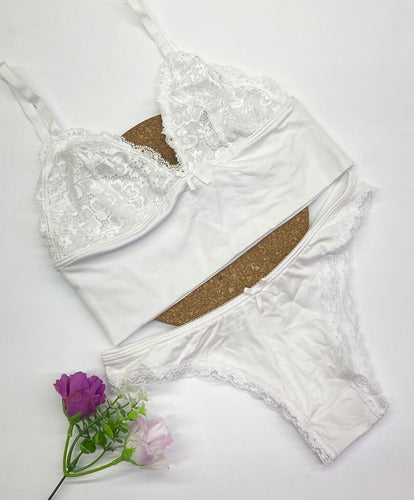 Conjunto De Lenceria Soutien Y Bombacha Lody 5326