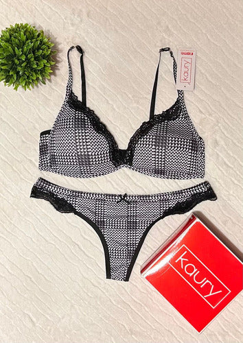 Conjunto De Lencería Soutien Y Less Kaury 8133