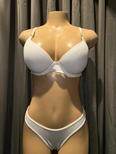 Conjunto De Lenceria Soutien Y Bombacha Andressa 112