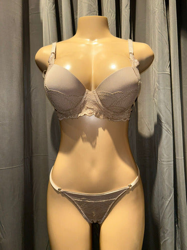 Conjunto De Lencería Soutien Y Bombacha Natubel 552