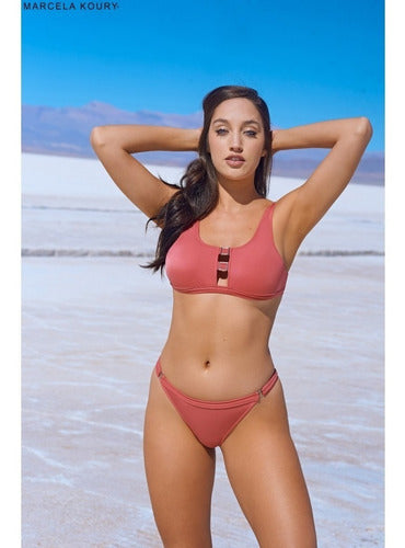 Malla Bikini Top Y Vedetina Semiless Marcela Koury 3551