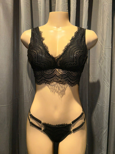 Conjunto De Lenceria Brassier Y Bombacha Colaless Natubel 89