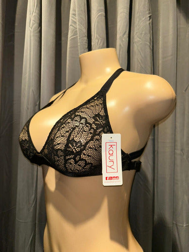 Conjunto De Lenceria Soutien Y Bombacha Kaury 8122