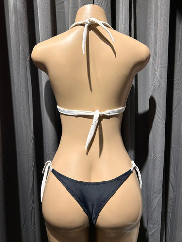 Malla Bikini Triangulo De Microfibra Con Less Andressa 22010