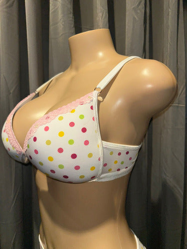 Conjunto De Lencería Soutien Y Bombacha Natubel 93