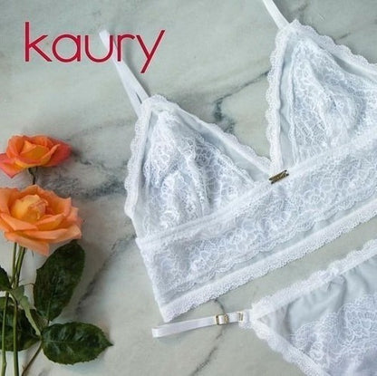 Conjunto De Lenceria Soutien Y Bombacha Kaury 7070