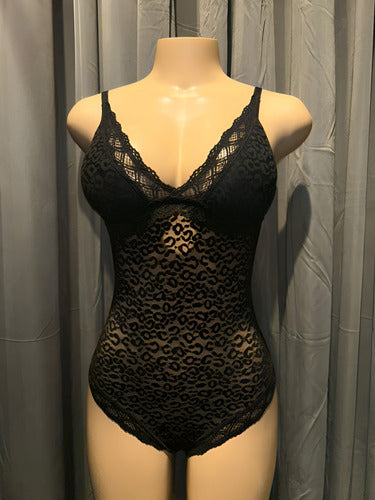 Lenceria Body Encaje Triangulo Soft Marcela Koury 5545