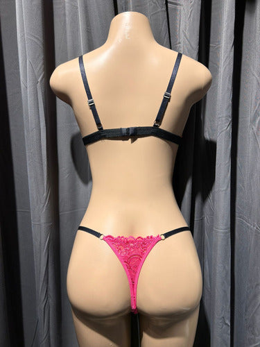Conjunto De Lenceria Soutien Y Bombacha Andressa 1251
