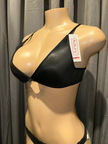 Conjunto De Lenceria Soutien Y Bombacha Kaury 8146