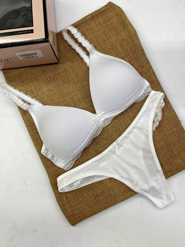 Conjunto De Lenceria Soutien Y Bombacha Lody 5109