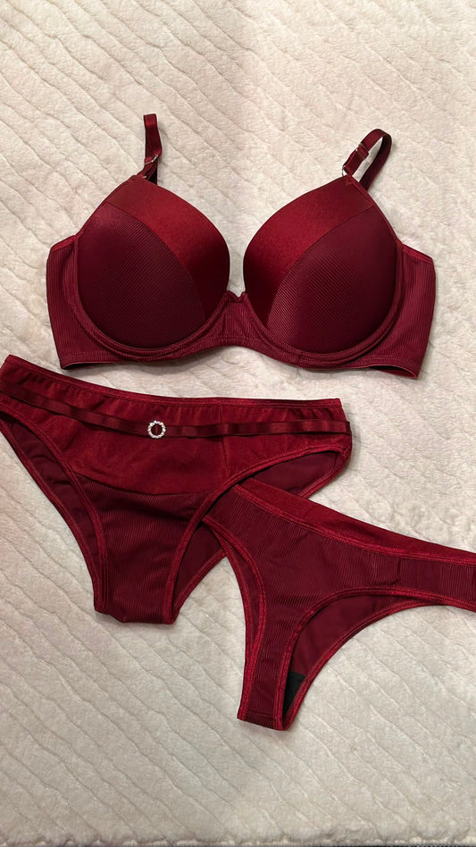 Conjunto De Lenceria Soutien Y Bombacha Natubel 582