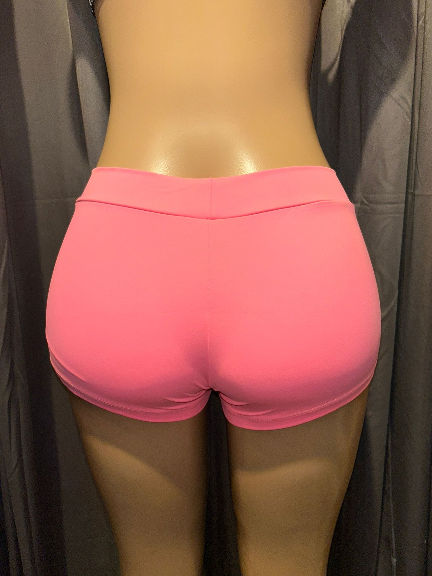 Malla Bombacha Mini Short Liso Kiero 4020 Negro