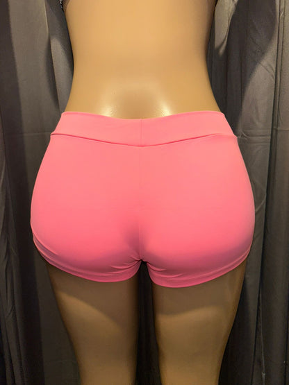 Malla Bombacha Mini Short Liso Kiero 4020 Negro