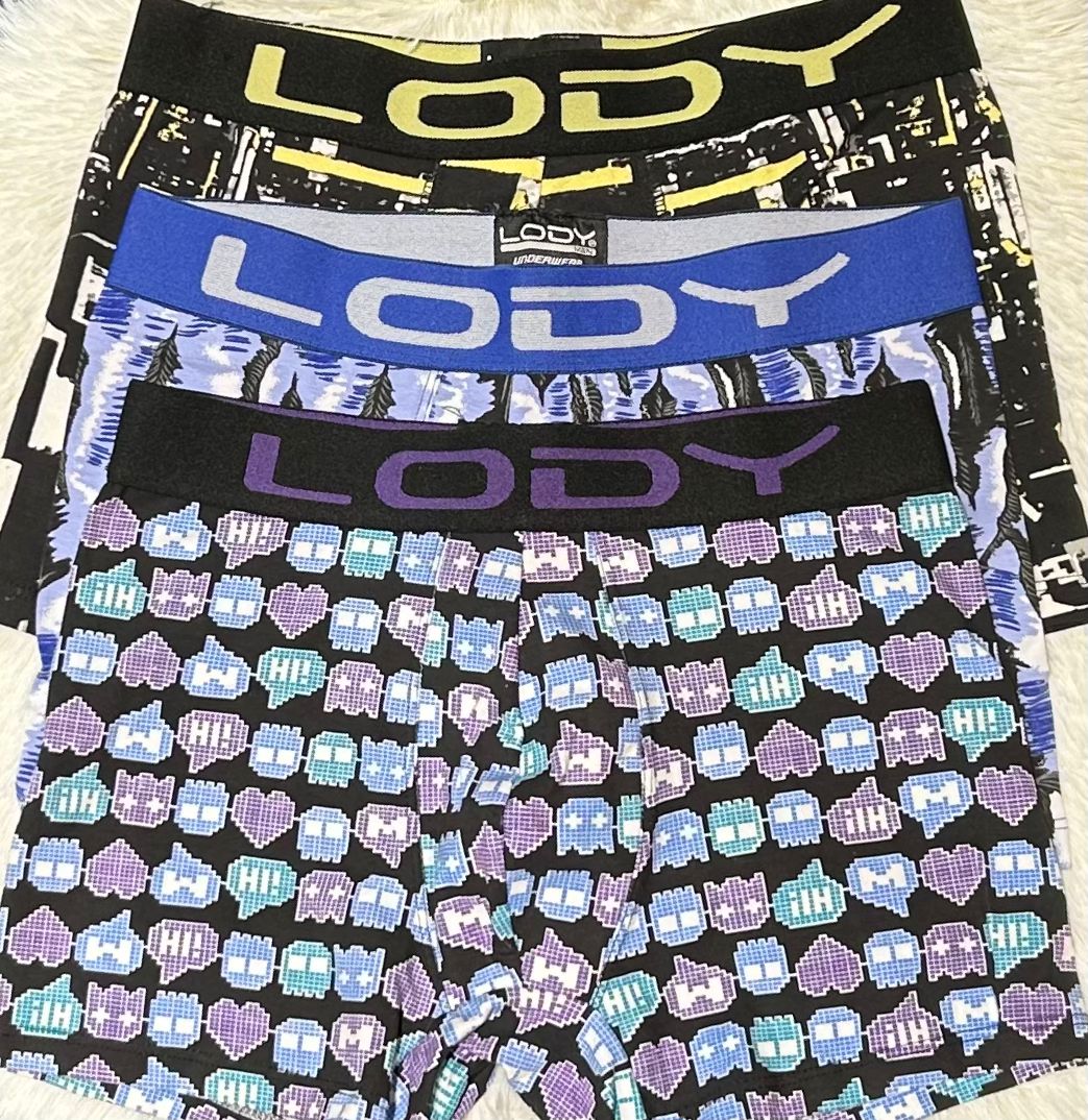 Boxer Hombre Algodón Y Lycra Estampado Lody Men Surtido