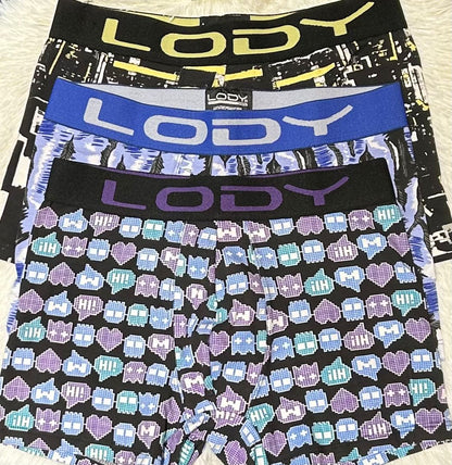 Boxer Hombre Algodón Y Lycra Estampado Lody Men Surtido