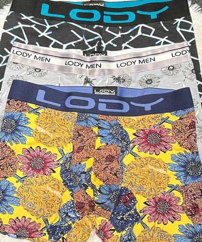 Boxer Hombre Algodón Y Lycra Estampado Lody Men Surtido