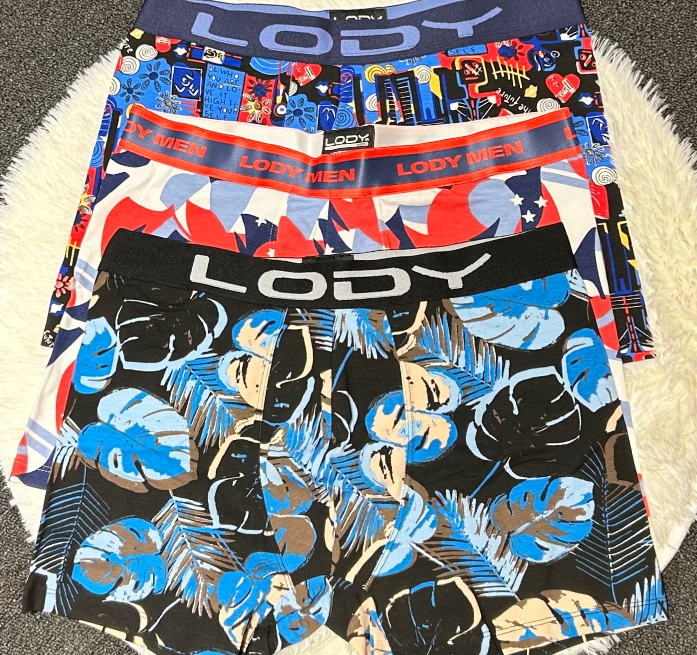 Boxer Hombre Algodón Y Lycra Estampado Lody Men Surtido