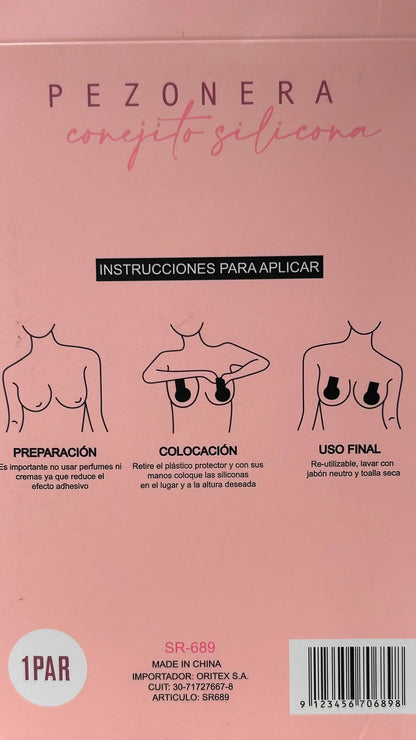 Pezonera Conejito Silicona Máxima