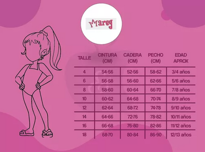Bombachas De Niña De Algodón Con Diseños Pack X3 Marey 52