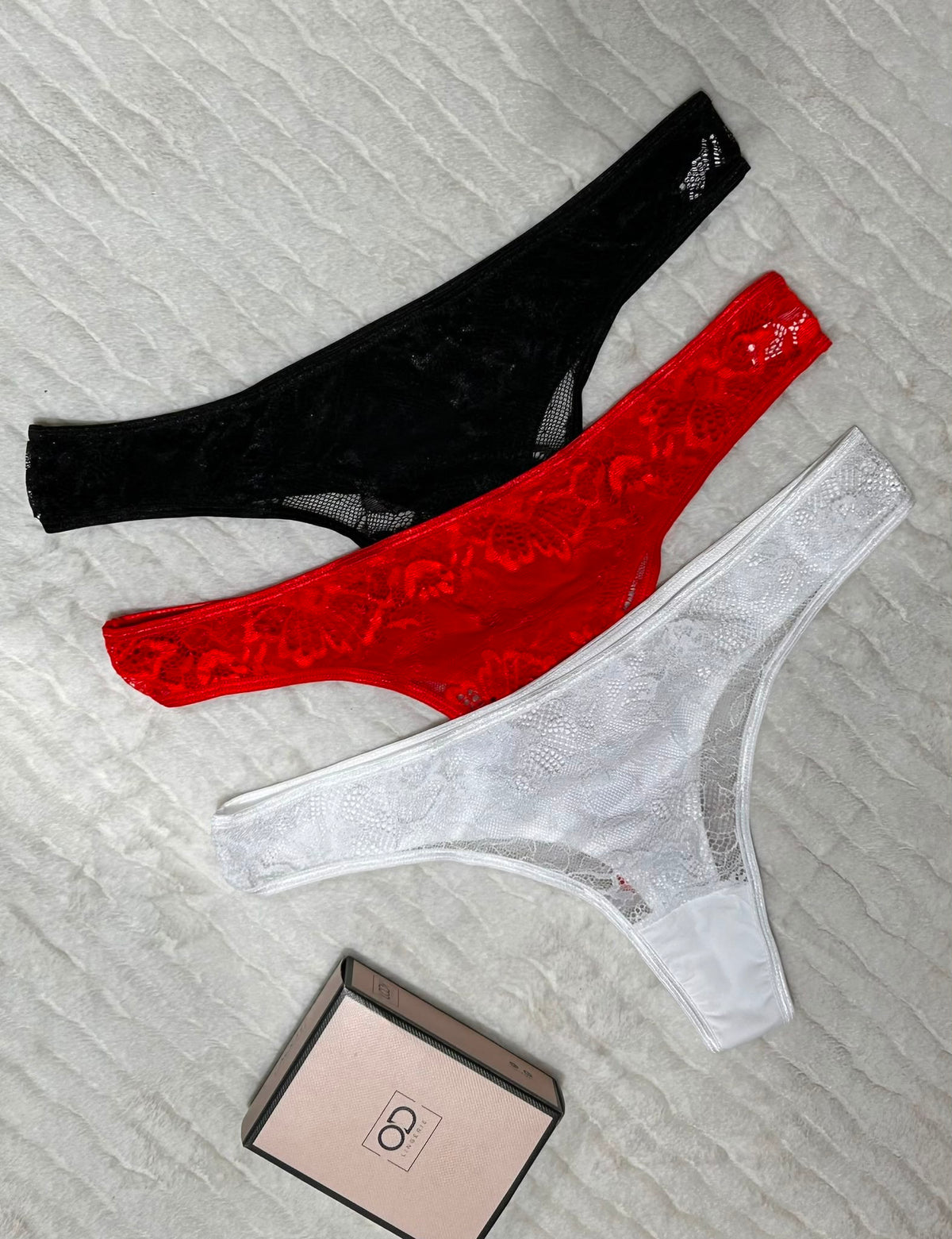 Pack X3 Colaless de Encaje Lody 1050 Especial