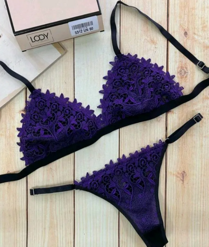 Conjunto De Lenceria Soutien Y Bombacha Lody 5312