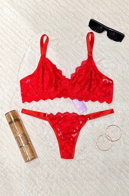 Conjunto De Lenceria Soutien con Aro Y Bombacha Natubel 459