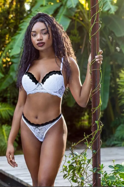 Conjunto De Lencería Soutien Y Bombacha Natubel 565